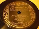 JAZZ OZZIE NELSON ORCH Fall In Love With Me BRUNSWICK 6018 EE+