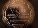 Victor 38559 Memphis Sanctified Singers GREAT REAPING DAY EE-/E  78 rpm 1929