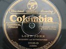 Columbia 15122D Burnett & Rutherford LOST JOHN E-/VG+ 78 rpm ATLANTA late 1926