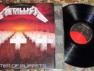 ORIGINAL Pressing LP METALLICA Master Of Puppets EXCELLENT w/ inner