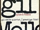 Gil Melle Quartet Quadrama Prestige 7097 50th street mono DG RVG NM