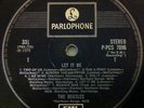 BEATLES Let It Be EXPORT 1 Box Parlophone PPCS Rare