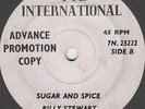 BILLY STEWART - SUGAR AND SPICE/STRANGE FEELING. UK, Pye Int, DEMO 7N.25222 '65