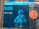 Lightnin Hopkins Autobiography In Blues 1970 Analogue 2nd press Tradition EX++