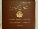 LIMITED EDITION LEATHER EARTURO TOSCANINI NBC SYMPHONIES, FOUR BRAHMS SYMPHONIES