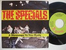 THE SPECIALS - 45 Spain PS – EX * A message to you Rudy / Nite Klub ? ?