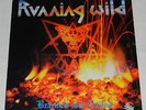 Running Wild Branded And Exiled 12'' LP record vinyl 1985 used VG / VG+ Noise