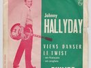 JOHNNY HALLYDAY - SINGLE JUKE BOX BELGIQUE RARE - VIENS DANSER LE TWIST