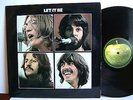 The Beatles - Let It Be  PCS 7096  UK LP 1970 Apple   Red apple on sleeve