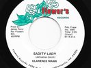Modern Soul 45 CLARENCE MANN Sadity Lady Flower's HEAR