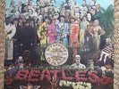 BEATLES SGT PEPPER YEX 637-1 YELLOW AND BLACK - EARLY STEREO