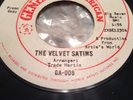 Rare Northern Soul The Velvet Satins Nothing Can Compare To You
