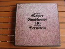 Mahler Symphonies 1-10 Leonard Bernstein CBS 15 LP Box