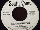 Northern Soul 45 Bill Brandon - Full Grown Lovin' Man / Self Preservation Rare