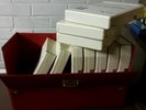 Blank 8 track tapes & case