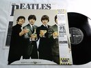 BEATLES IN ITALY EMI ODEON EAS-81525 WITH OBI CHAMPAGNE BACK RARE COVER OOP