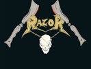 RAZOR - Custom Killing  LP  LTD  SPLATTER