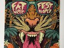 Fat Music Fest 10 FL Purple Vinyl /100 Compilation Dillinger Four Paint it Black