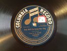 AL JOLSON Down Where The Swanee River Flows 20's Columbia 78 rpm Victrola RECORD