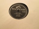 EARTHA KITT SANTA BABY 78 RPM CHRISTMAS RECORD/UNDER THE BRIDGES OF PARIS RCA