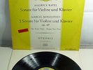 DGG red Stereo 138 016 - Rostal / Haas RAVEL / MIHALOVICI Sonata Violin + Piano