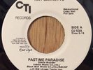 RAY BARRETTO latin funk modern soul 45 Pastime Paradise / La Cuna   CTI DJ