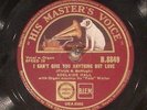 78 RPM -- Adelaide Hall (acc. Fats Waller), HMV B.8849, E  Jazz (no US issue)