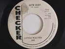 LITTLE WALTER: Ah'w Baby / I Had My Fun 45 (dj , torn/damaged label, xol) Blues