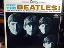 MEET THE BEATLES FEB 1964 1 BMI #3 ORIGINAL 50 YEARS OLD FAT WAX STEREO