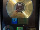 Nirvana Nervermind  US RIAA Music Record Award goldene Schallplatte