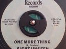 RARE Raw Funk Breaks Soul 45 SIGHT UNSEEN One More Thing REAL RECORDS VG+