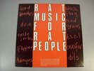 LP Rat Music for Rat People Compilation, Go Records 003 TSOL Bad Brains Flipper
