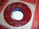 THE JACKS / SMACK DAB IN THE MIDDLE DOO WOP 45 ON RPM VG+