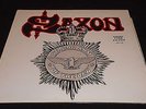 SAXON : STRONG ARM OF THE LAW LP & FREE PATCH