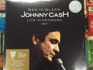 JOHNNY CASH MAN IN BLACK LIVE IN DENMARK 2 LP VINYL ALBUM 2015 BLACK FRIDAY RSD
