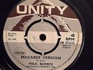 Max Romeo - Macabee Version / Soul Syndicate - Music Book - 7