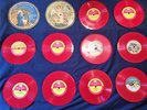 RECORD GUILD OF AMERICAN SET OF (12) 78 RPM CHILDRENS CHRISTMAS RECORDS VINYL