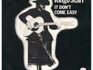 1971 RINGO STARR IT DON'T COME EASY APPLE RECORD 1831 45RPM VINYL VTG FOLK ROCK