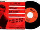 very rare JIMMY BRYANT 45 w/PS  Y-NOT RAG / IVY FAST DRAW on REXIE LABEL 