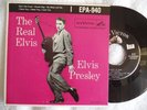 Elvis Presley - THE REAL ELVIS ep - original RCA EPA-940  mono 45 w/ cover NM -