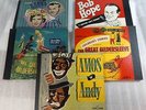 OLD RADIO COMEDY AND CHILDREN'S 78 RPM RECORD ALBUMS