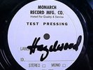 LEE HAZLEWOOD COWBOY IN SWEDEN RARE ORIG '70 MONARCH WEST COAST TEST PRESSING LP