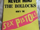 SEX PISTOLS - Never Mind The Bollocks   VINYL LP * OVED 136 * 1980's