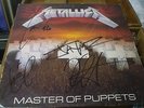 METALLICA SIGNED LP MASTER OF PUPPETS JAMES, JASON, KIRK AND LARS NICE