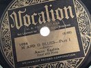 AMOS EASTON BUMBLE BEE SLIM VOCALION 1694 BLUES 78 RPM RECORD V+