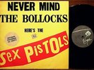 RaRe SEX PISTOLS Never Mind The Bollocks Argentinian Test Pressing LP KBD PUNK