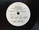 AL BOWLLY - 'BE STILL MY HEART’ SHELLAC DECCA TEST PRESSING 78