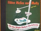 Fibber McGee & Molly ON THE NIGHT BEFORE CHRISTMAS 1946 78 RPM (3) Book Set  E+