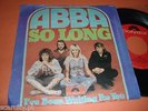 ABBA - So Long - RAREST PORTUGUESE 7’/45 PORTUGAL
