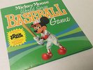 Mickey Mouse World Series Baseball Game Record LP DisneyLand Sport Kids Disney 2